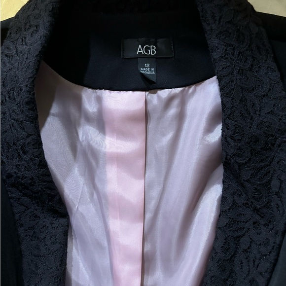 NWT AGB Black Formal Jacket, Size 12 - Picture 4 of 12